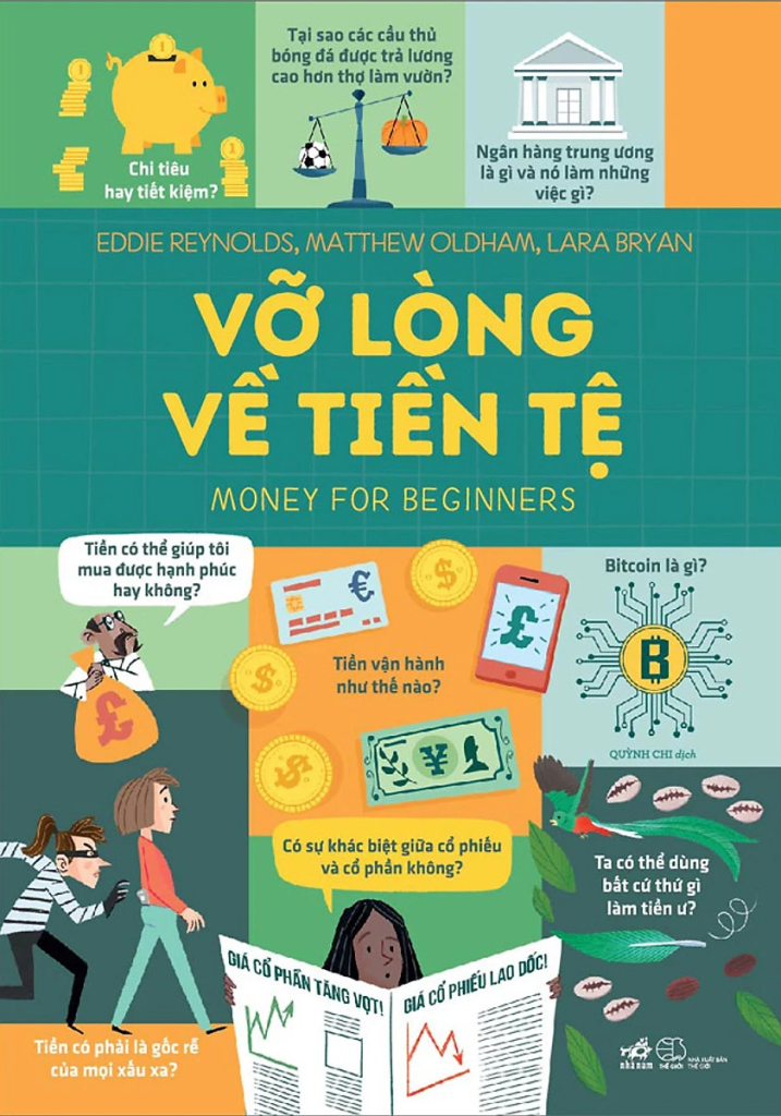 Sách: Vỡ Lòng Về Tiền Tệ - Eddie Reynolds, Matthew Oldham, Lara Bryan